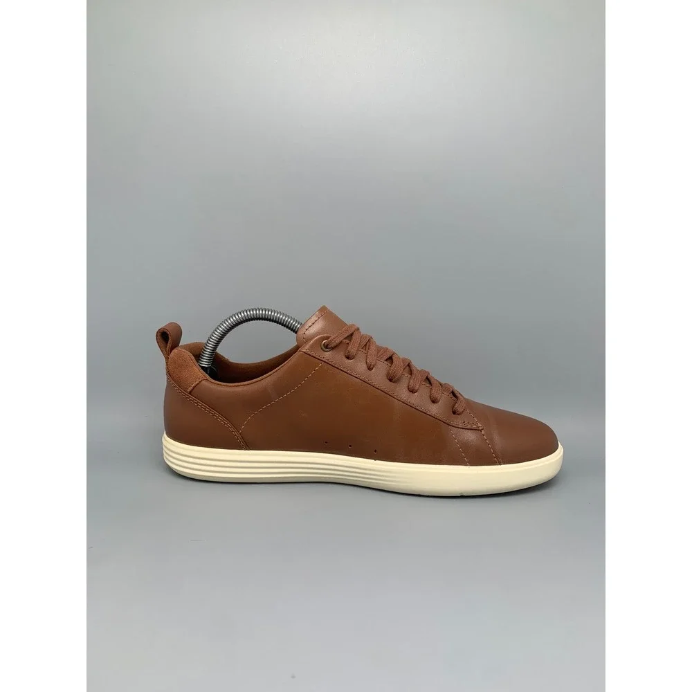 Cole Haan Grand Crosscourt British Tan Leather‎ Shoes C36924 Men's Sz 8.5 NEW